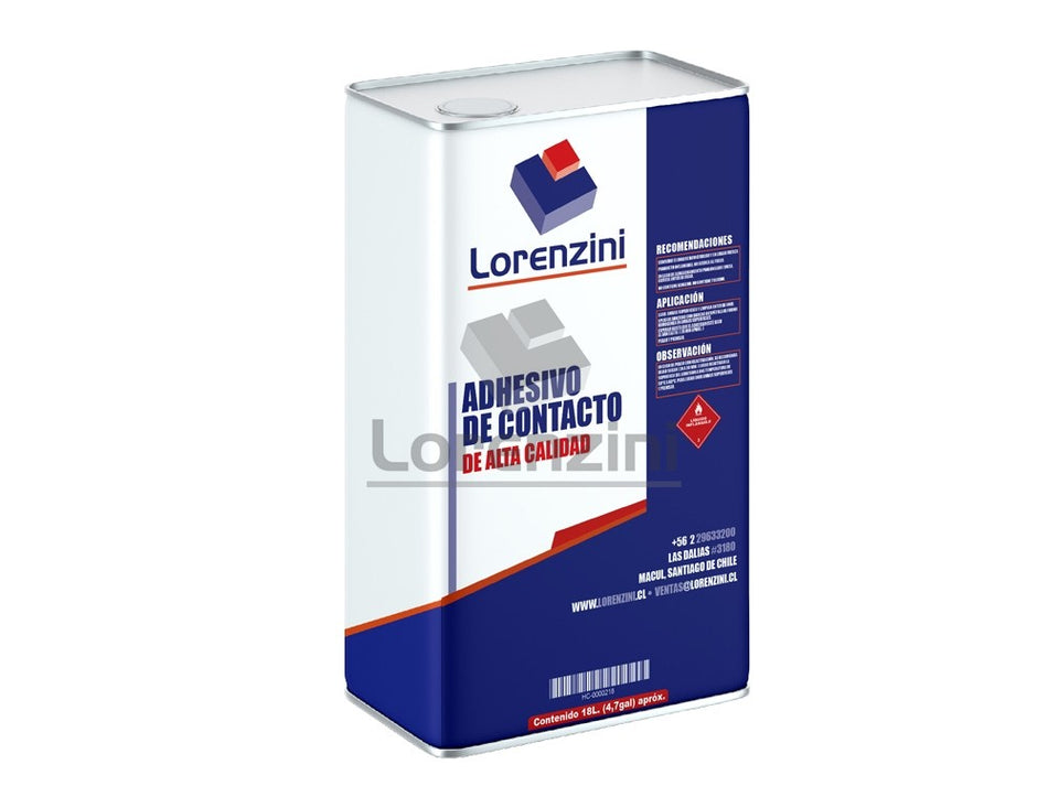 PEGAMENTO CONTACTO LORENZINI 60 LATA 18 LT