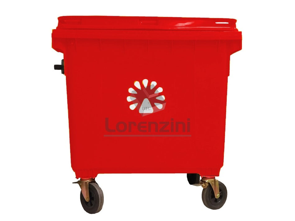 BASURERO 1100 LT ROJO