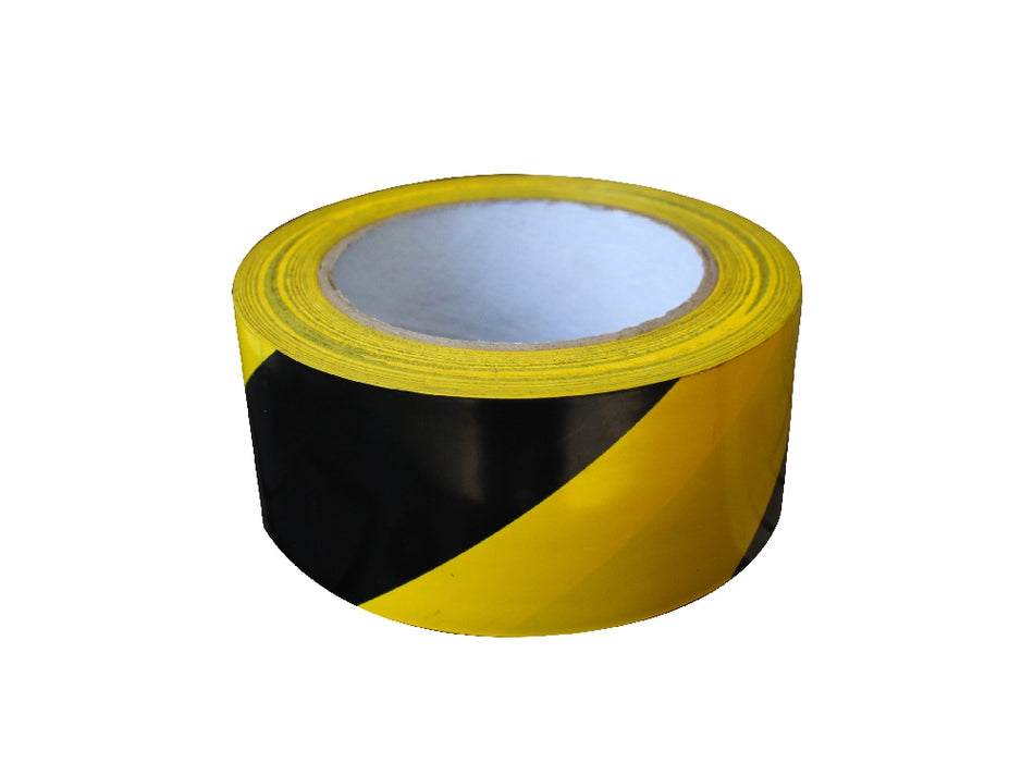 CINTA DEMARC AMAR/NEG 50MMX30MT