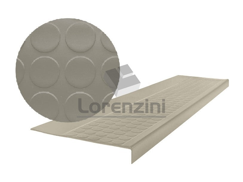GRADA CAUCHO ESTOPEROL BEIGE 121X32X4MM