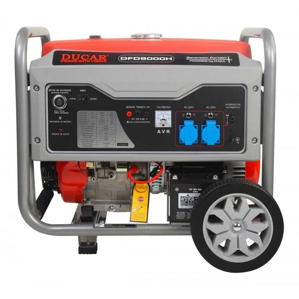 GENERADOR BENCINERO 7.0KWELECTRICO MOD.DFD9000H