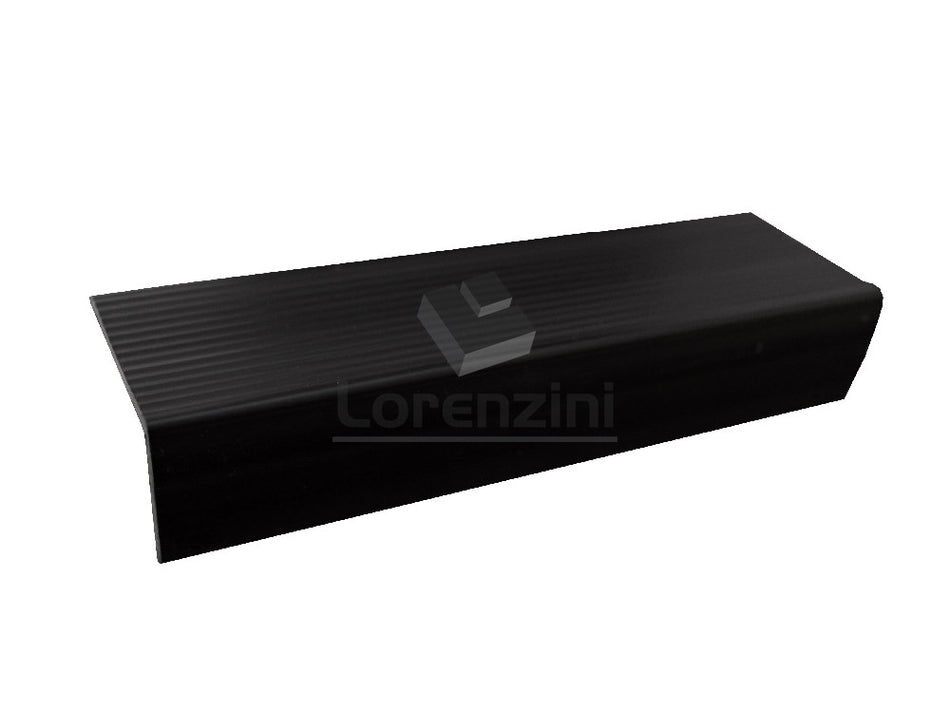 NARIZ PVC NEGRO 50x25MMx300CM