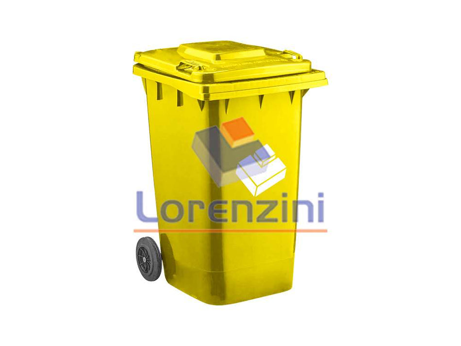 BASURERO 240 LT AMARILLO