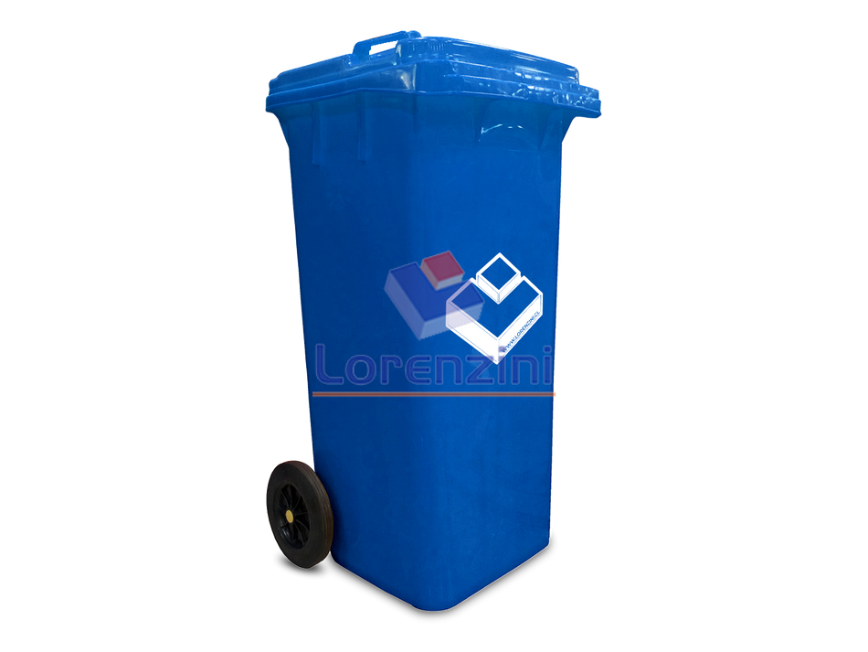 BASURERO 120 LT AZUL