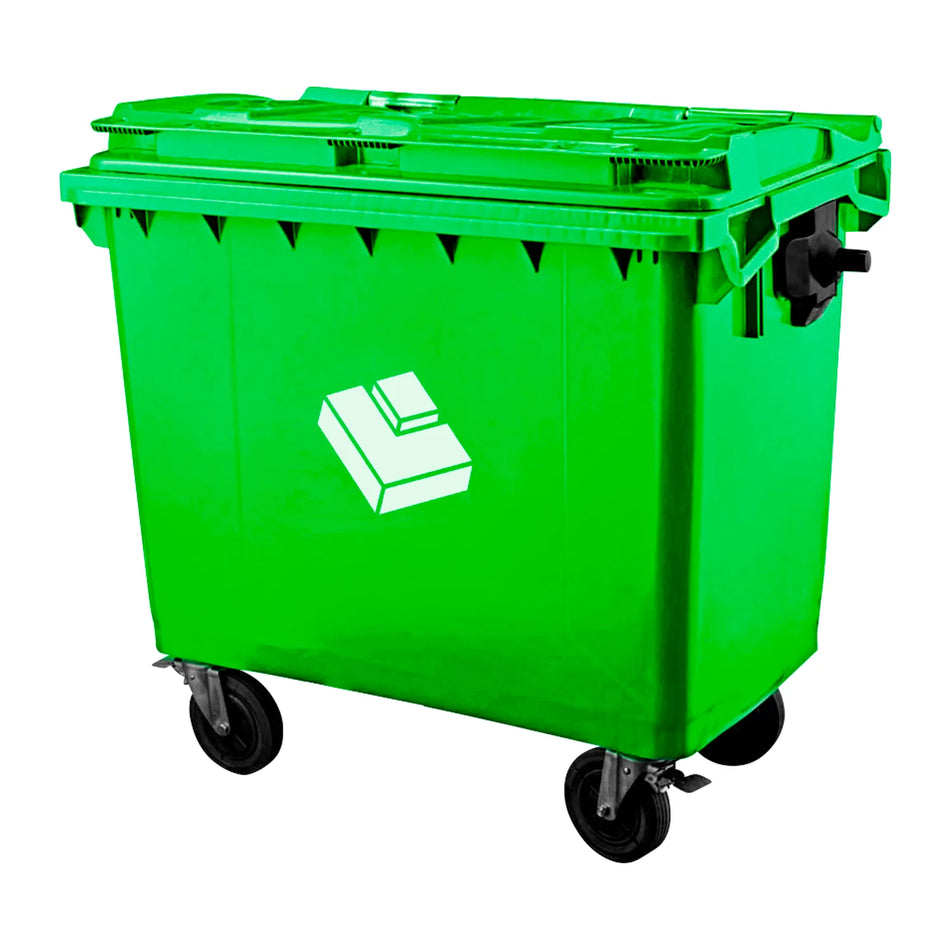 BASURERO 1100 LT VERDE