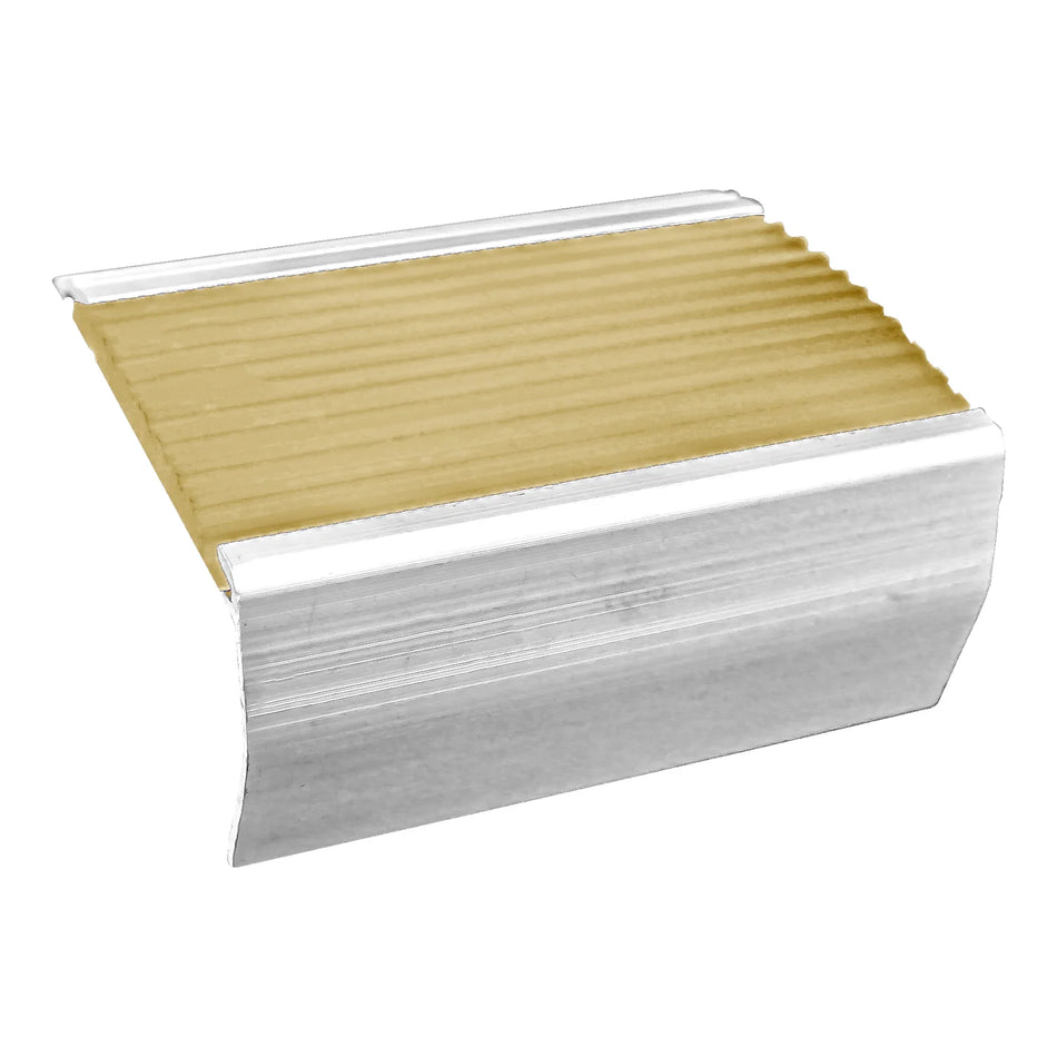 NARIZ ALUM/PVC BEIG 3MT X 40MM
