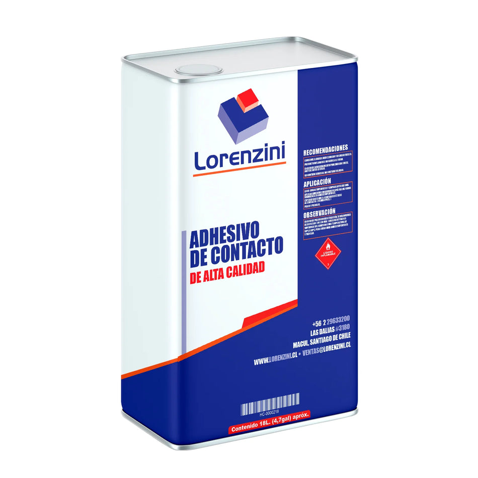 PEGAMENTO CONTACTO LORENZINI 60 LATA 18 LT