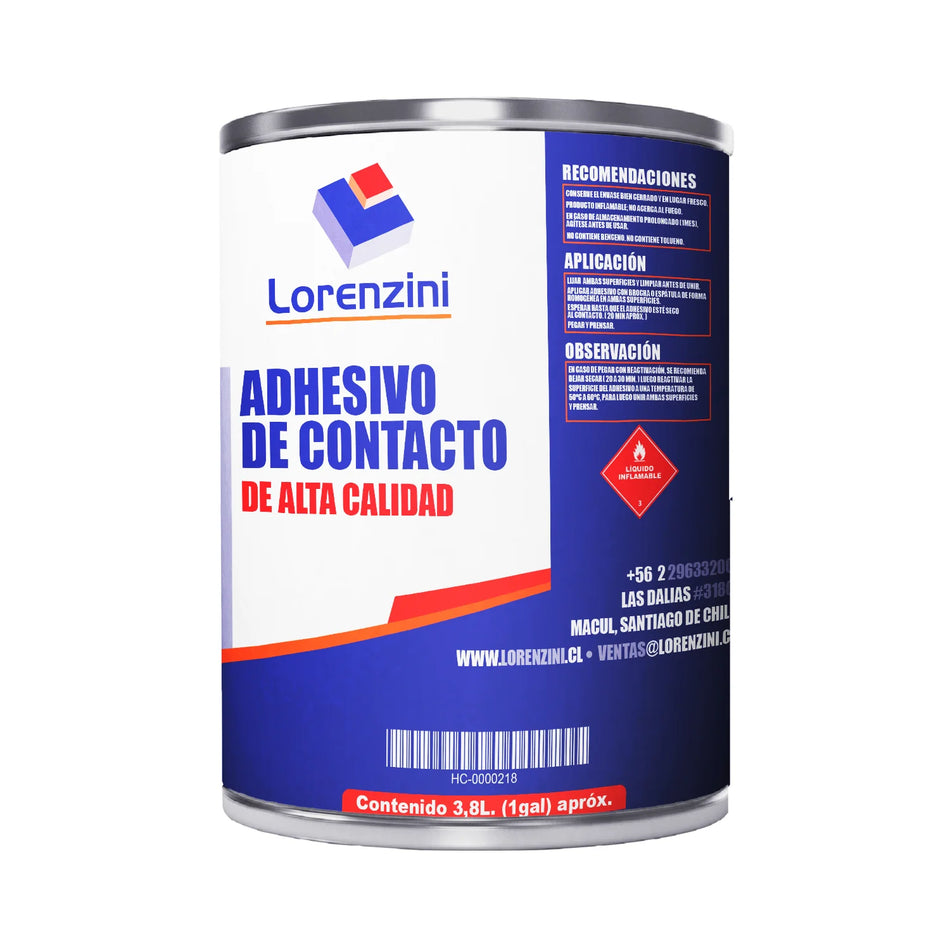PEGAMENTO CONTACTO LORENZIINI 60 1GAL (3.8 LT)