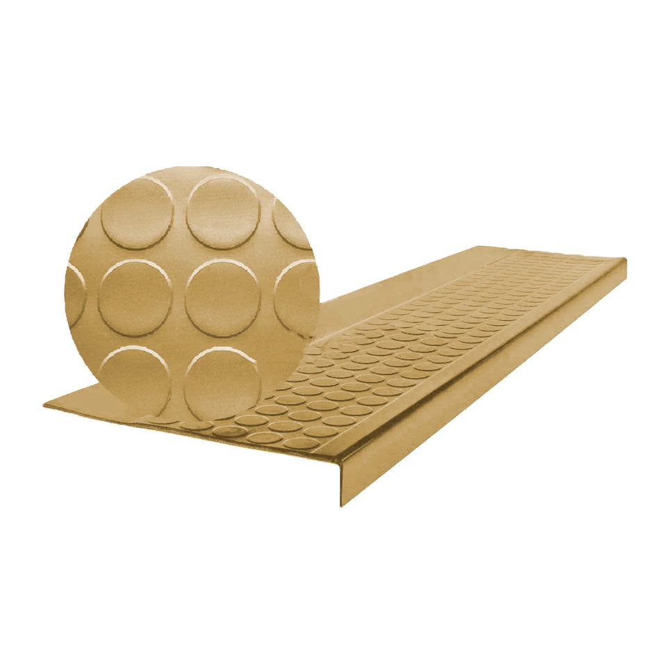 GRADA CAUCHO ESTOPEROL BEIGE 121X32X4MM