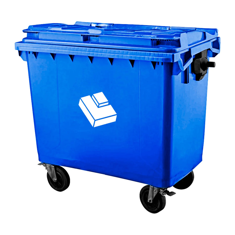 BASURERO 1100 LT AZUL