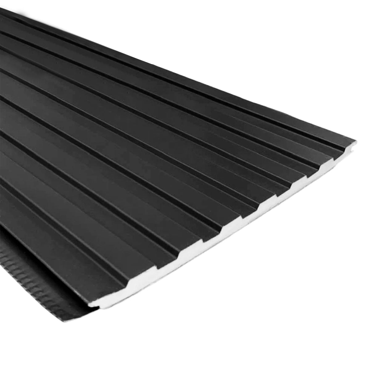 CAJA SIDING MET MOD1 NEGRO 290X38X1.6CM (8 UN/8.9M2)