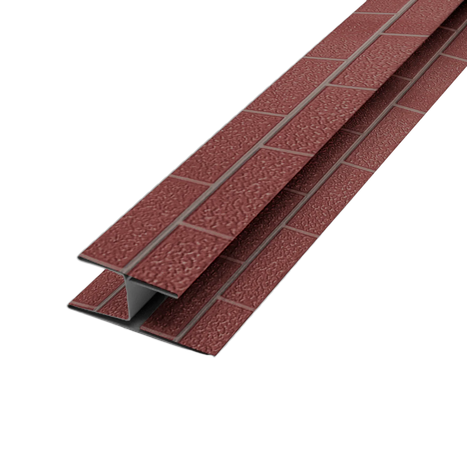 SIDING MET TERM H LADRILLO 300 CM UN
