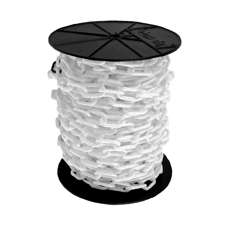 CADENA PLASTICA BLANCA 50 MTS (ROLLO)