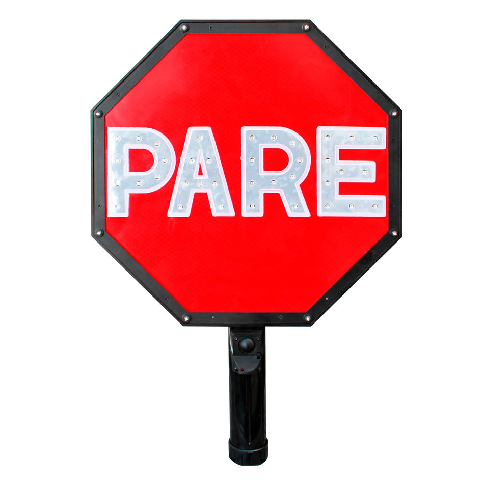 PALETA 45 CM PARE/SIGA RECARGABLE LEDS