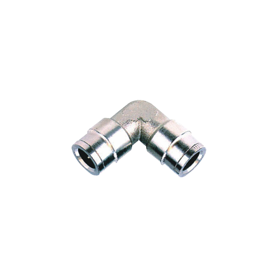 CONECTOR RAPIDO "CODO" 1/4" METALICO