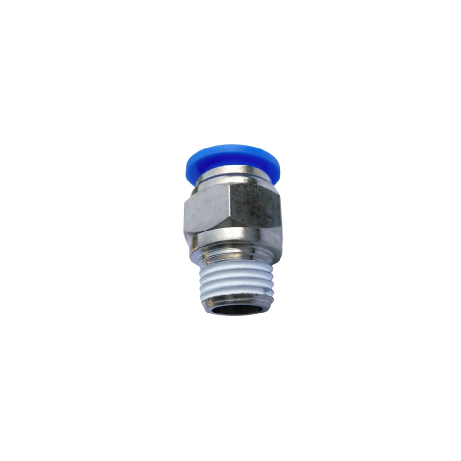 CONECTOR RAPIDO "RECTO" DE 6 mm - ROSCA "HE" DE 1/8"