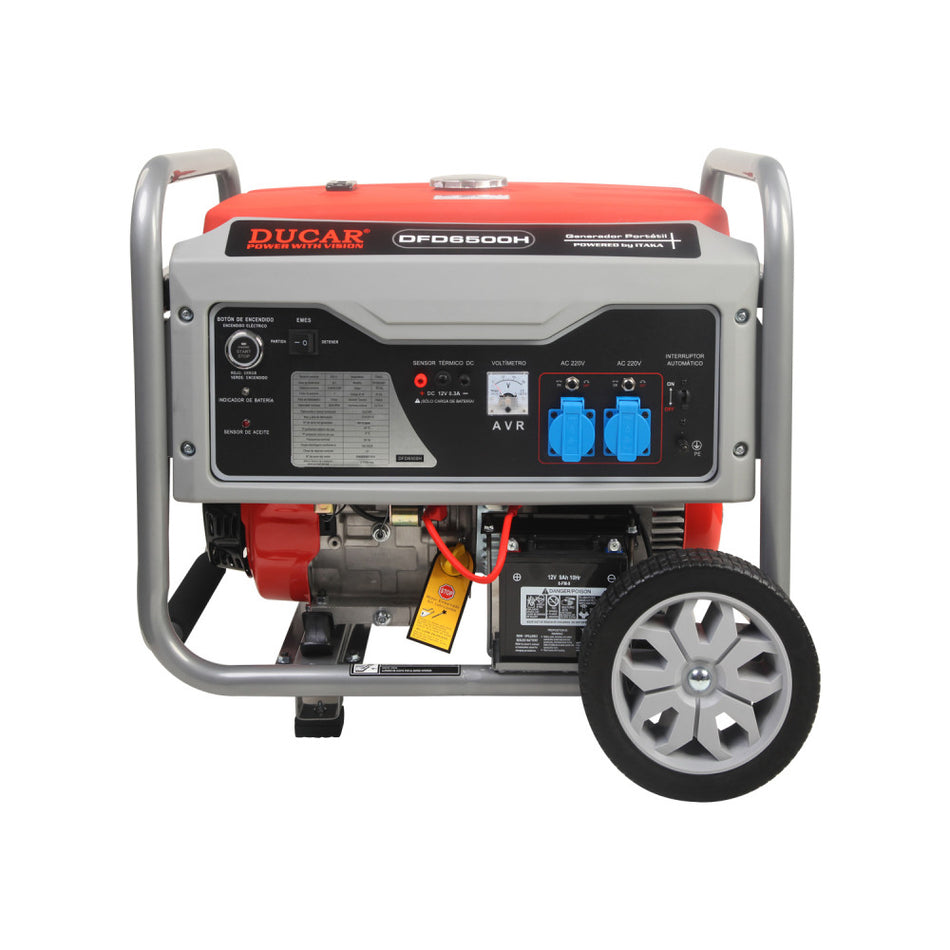 GENERADOR BENCINERO 5.5KW ELECTRICO MOD.DFD6500H
