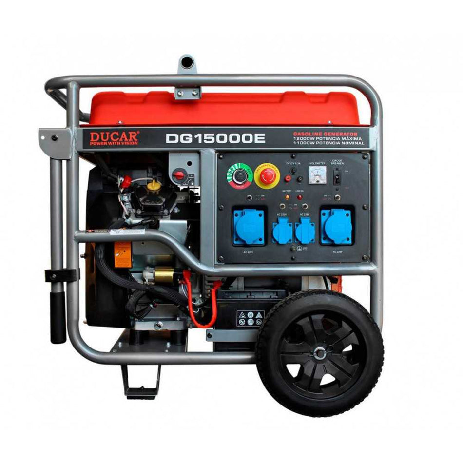 GENERADOR BENCINERO 11KW 220V MOD.DG15000E