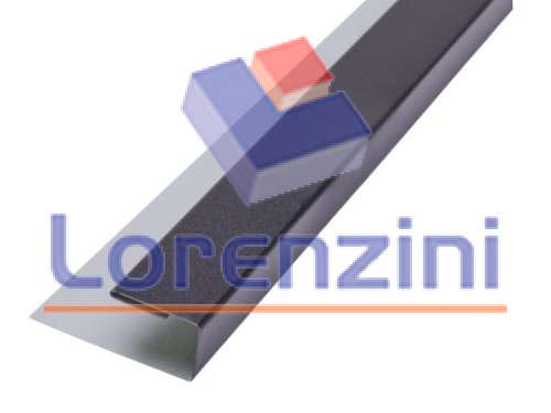 SIDING MET TERM J NEGRO 300CM UN